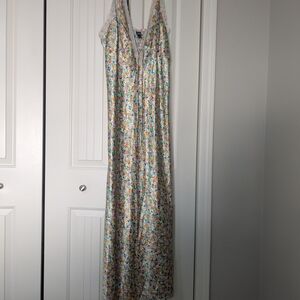 Floral Multicolor Maxi Dress